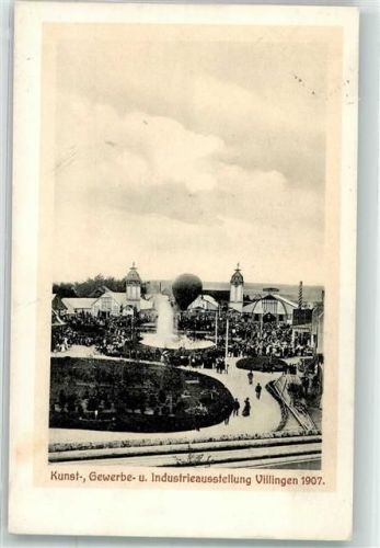 Villingen Kunst- Gewerbe- und Industrie- Ausstellung 1907