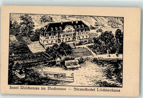 Reichenau Strandhotel Löchnerhaus Bodenseeschiff