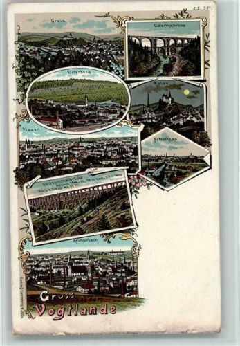Elsterberg Gruss aus - dem Vogtlande 1900 AK