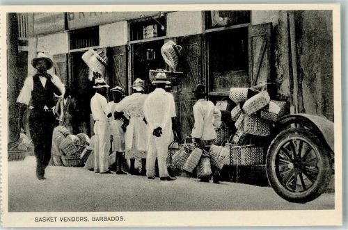 Basket Vendors Körbe Verkäufer Barbados
