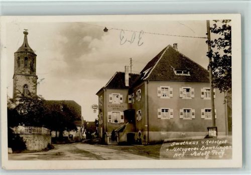 Denzlingen 1941 Gasthaus zum Rebstock AK