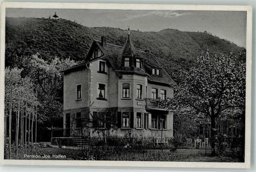 56332 W5401 Brodenbach Foto AK Pension Halfen