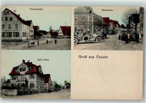 Feucht Hauptstraße Marktplatz Cafe Walz