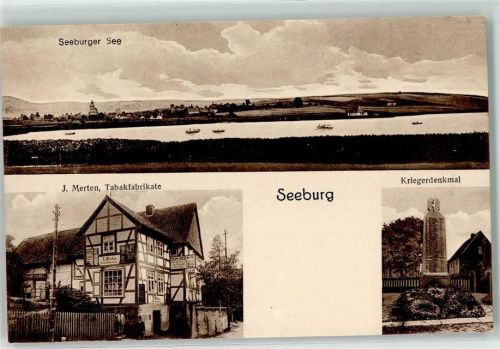 Seeburg See J. Merten Tabakfabrikate Kriegerdenkmal