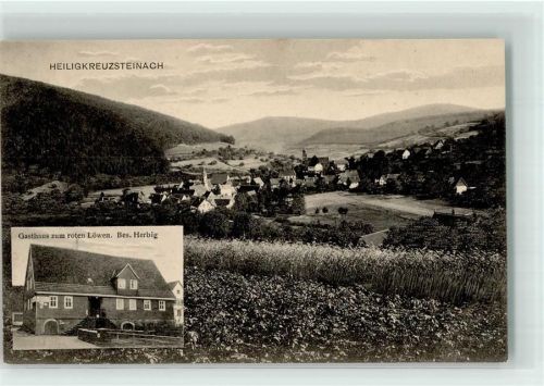 Heiligkreuzsteinach Gasthaus zum roten Löwen