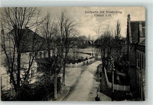 Cismar Dorfstraße Klosterkrug Bahnpost Lübeck-Zg. 1219