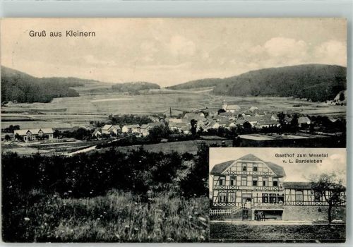 Kleinern 1915 Gasthaus zum Wesetal