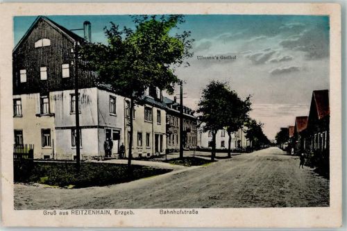 Reitzenhain Bahnhofstraße Gasthaus Ullmann