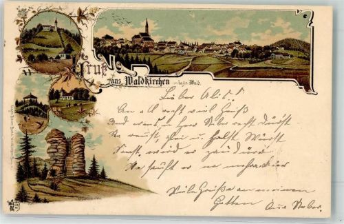 Waldkirchen 1898 Dreisesselfels