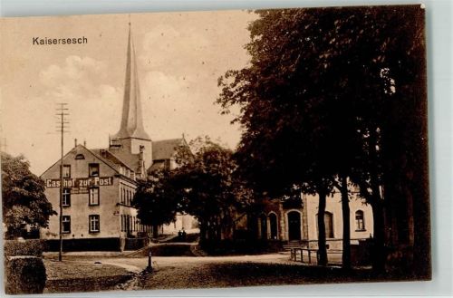 Kaisersesch Gasthaus zur Post Kirche St. Pankratius
