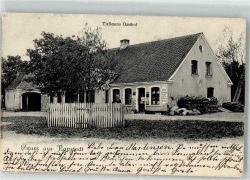 Apenrade Aabenraa 1909 - Ravsted Tjellesens Gasthaus