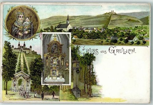 Králiky Gnadenbild Muttergottes Pforte zum Muttergottesberg Hochaltar Kressenbrunn