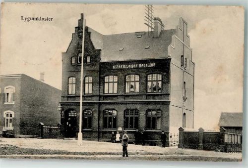 Lügumkloster 1910 Kaiserliches Postamt