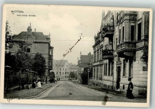 Witten Moltkestraße Bahnpost -Dortmund