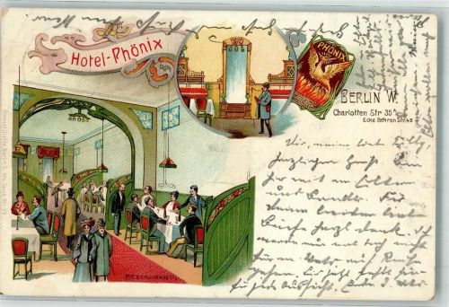 Kreuzberg Hotel Phönix Charlottenstraße 35 A Ecke Behren Straße 45