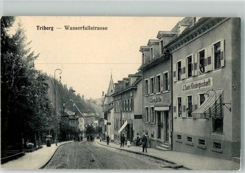 Triberg Wasserfallstraße Kleidergeschäft Santel