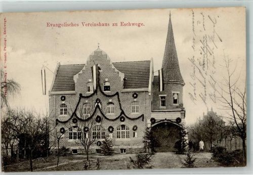 Eschwege 1906 Ev. Kirche Vereinshaus