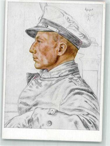 1941 U-Boot Kommandant Kapitänleutnant Schuhart Unsere U-Boot-Waffe Verlag Volksbund für das Deutschtum im Ausland P.1.R.5. Nr. 4 Volksdeutsches Kameradschaftsopfer der deutschen Jugend