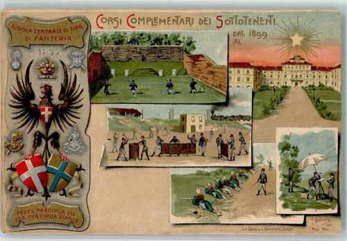 Corsi Complementari 1899 Scuola Centrale di Tiro di Fanteria Wappen