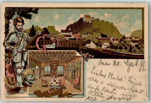 Waldburg 1899 Die Waldburg Ritter Rittersaal