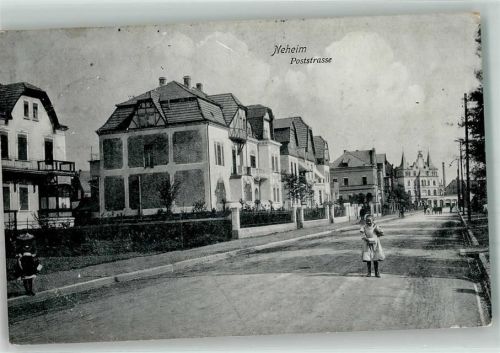 Neheim-Hüsten 1912 Poststraße Villen