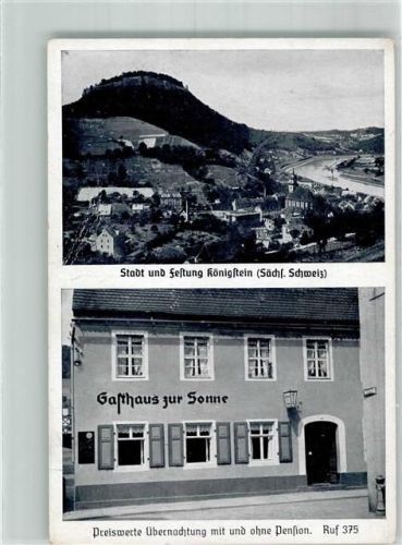 Königstein Festung Gasthaus zur Sonne
