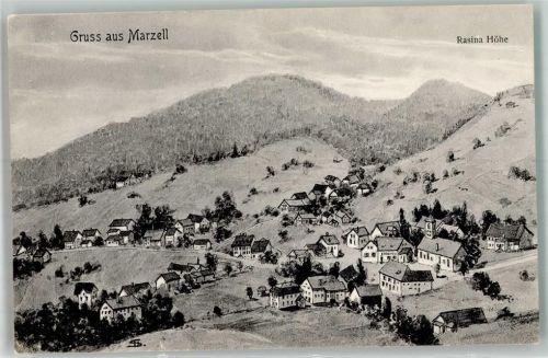 Marzell Rasina Höhe sign. SH Zeichnung