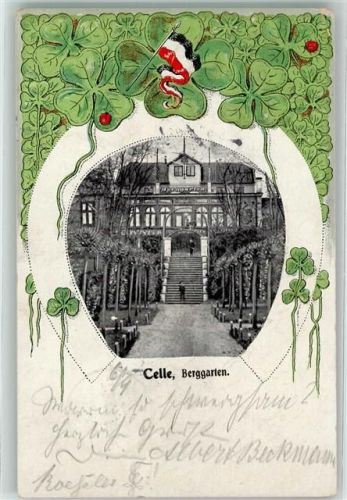 Celle 1905 Berggarten Fahne