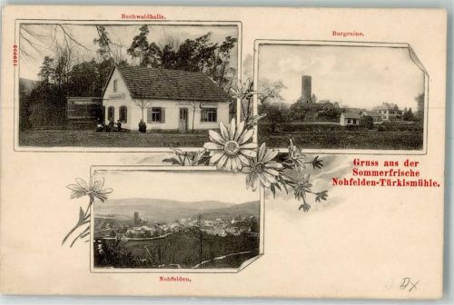 Nohfelden Buchwaldhalle Nohfelden Burgruine