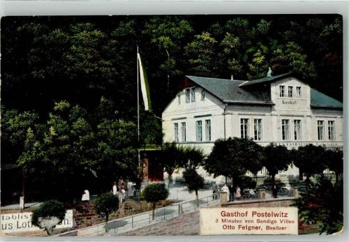 Postelwitz 1918 Gasthaus Postelwitz