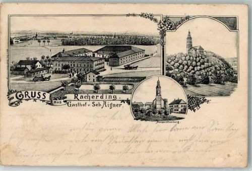 Racherting 1905 Gasthaus v. Seb. Aigner Margarettenberg