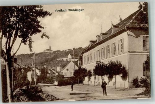 Stühlingen 1925 Vorstadt Dorfstraße Schloß Hohenlupfen
