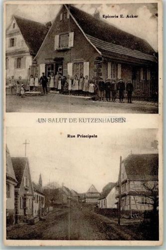 Kutzenhausen Rue Prinicipale
