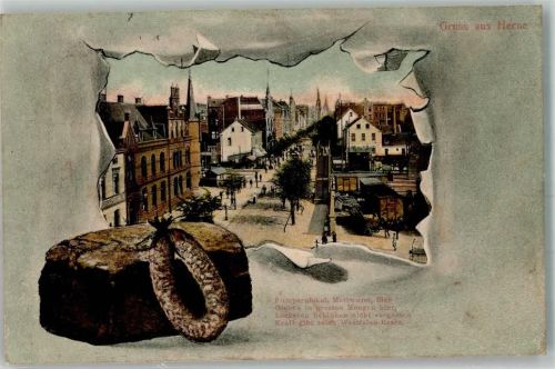 Herne Pumpernikel Mettwurst Herner Straßenbild
