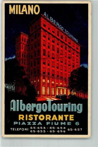 Milano Hotel Albergo Touring
