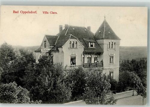 Bad Oppelsdorf Opolno Zdroj Foto AK Pension Villa Clara