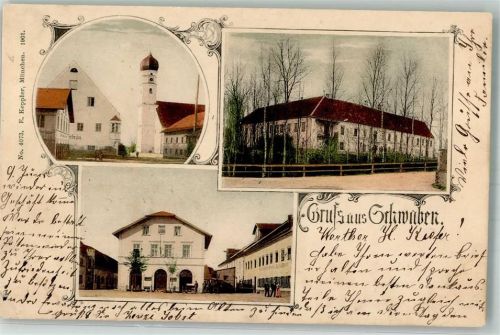 Markt Schwaben Kirche St. Margaret Gasthaus Schützen