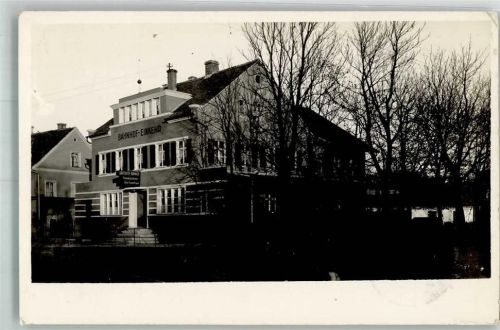 Mering 1911 Gasthaus Bahnhof-Einkehr Ort lt. Fotograf