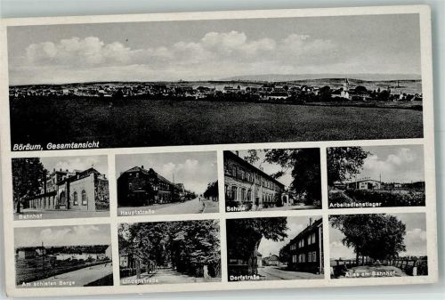 Börßum Bahnhof Am schiefen Berge Lindenstraße Arbeitsdienstlager