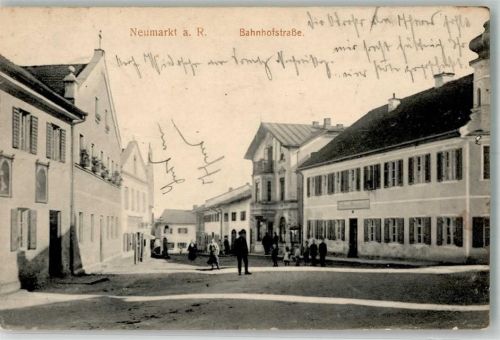 Neumarkt-Sankt Veit 1917 Bahnhofstraße