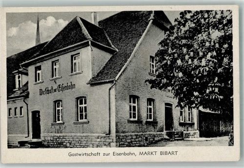 Markt Bibart Gasthaus zur Eisenbahn