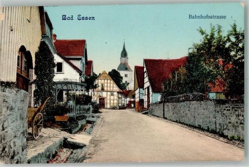 Bad Essen 1911 Bahnhofstraße