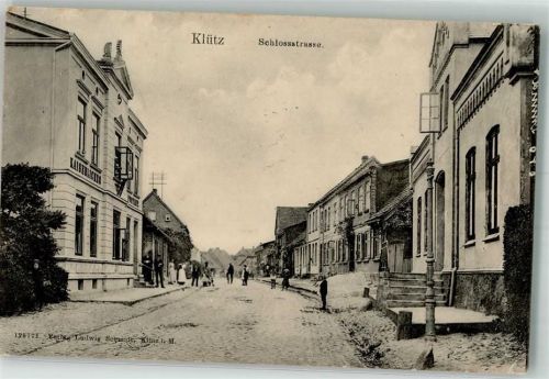 Klütz 1913 Schlossstraße Kaiserl. Postamt