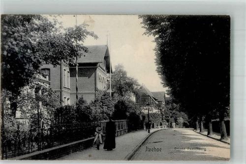 Itzehoe 1907 Große Paaschburg Villen