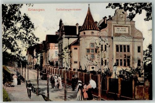 Erlangen Rathsbergerstraße Villen