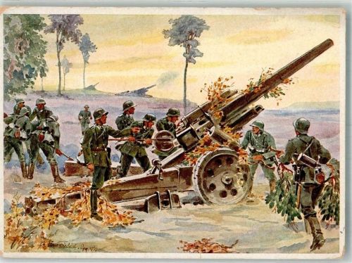 1941 Schwere Feldhaubitze der Wehrmacht