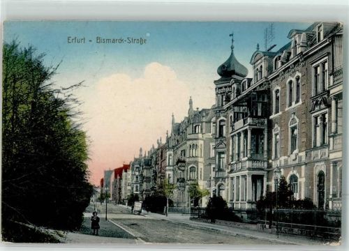 Erfurt 1918 Bismarck-Straße