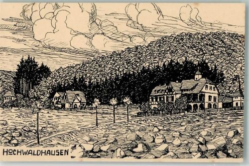 Hochwaldhausen Hochwaldhausen Serie Ein blick in den Vogelsberg Karte Nr. 17