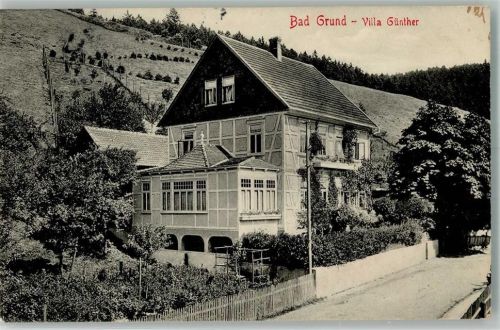 Bad Grund 1910 Villa Günther