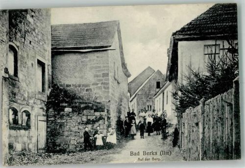 Bad Berka 1911 Auf der Burg